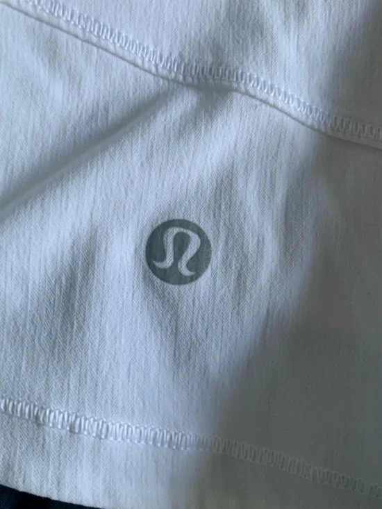 lululemon athletica White Pace Rival Skirt Size 6 - Picture 8 of 8